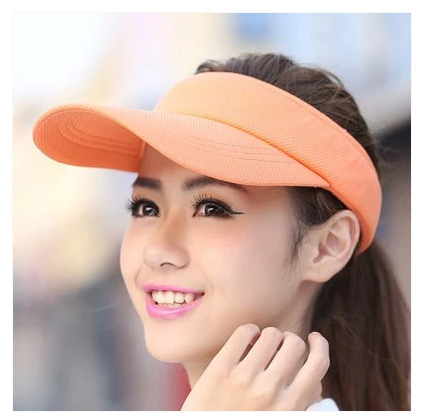 Women's Summer Korean-style Trendy Solid Color Baseball Cap Men's Empty Top Sunscreen Sun Hat Outdoor Riding Breathable Casual Sun Hat