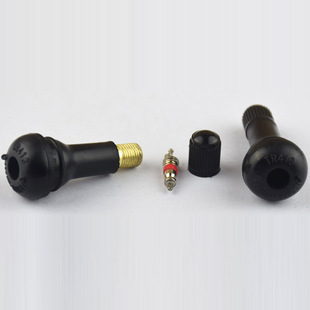 Aluminum alloy car vacuum tire buckle type air nozzle tubeless TR413 car valve nozzle quick installation