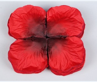 1000 Pieces of Silk Cloth Arrange and Pack Simulation Rose Petals Hand-Sintered Flowers Wedding Room Fake Petals Wedding Ceremony Wedding Supplies