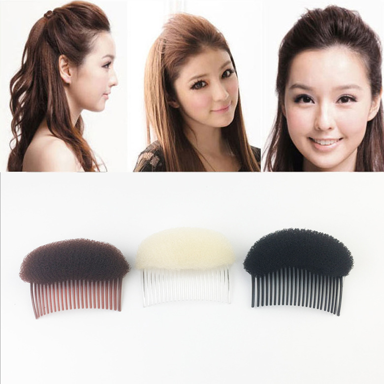 Front hair pad hair device bangs puffy styling hair tools hair comb princess hair stickers factory direct sales
