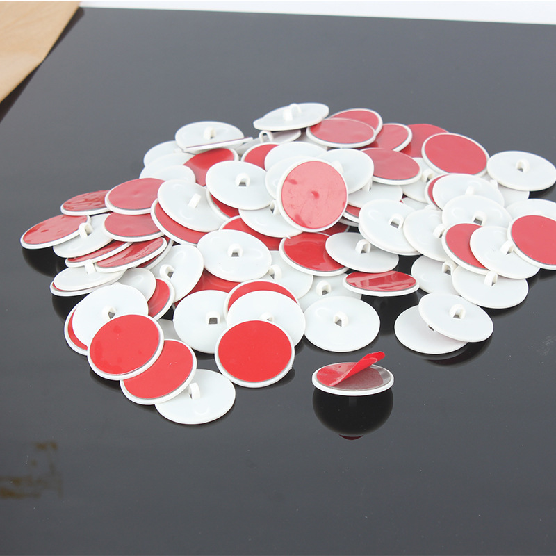 Ceiling hanging flag Hook double-sided adhesive poster pole hanging accessories 3cm sticky hook pop hanging flag sticky top small disc