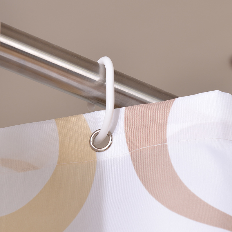 Shower Curtain Thickened Waterproof Shower Curtain Polyester Shower Curtain Waterproof Bathroom Curtain Cloth Waterproof Substitutable