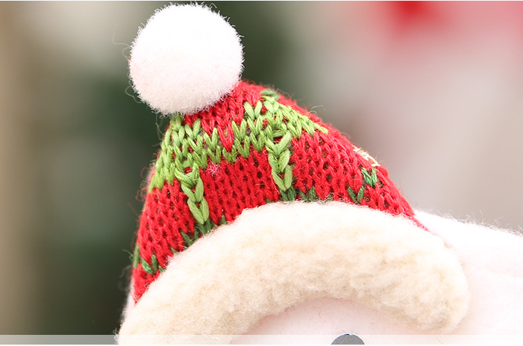 Home & Garden Refrigerator door handle cover handle gloves anti-static double door handle anti-collision snowman fabric protective cover_voghion.com