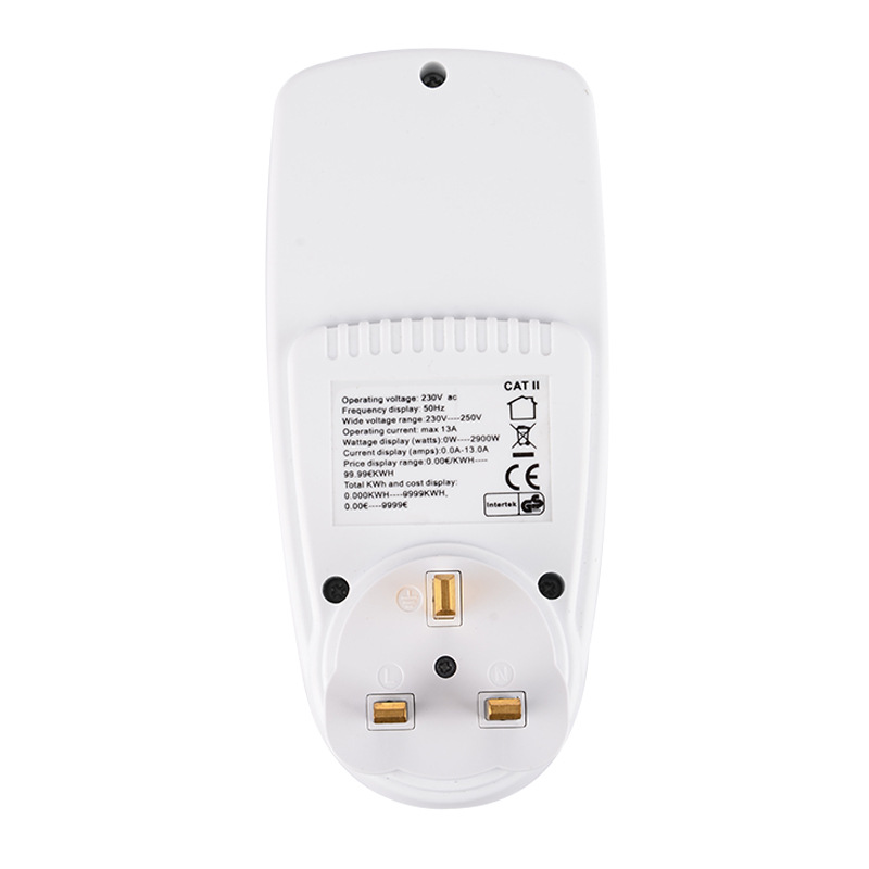 Factory direct British gauge power metering socket power monitor intelligent billing socket meter