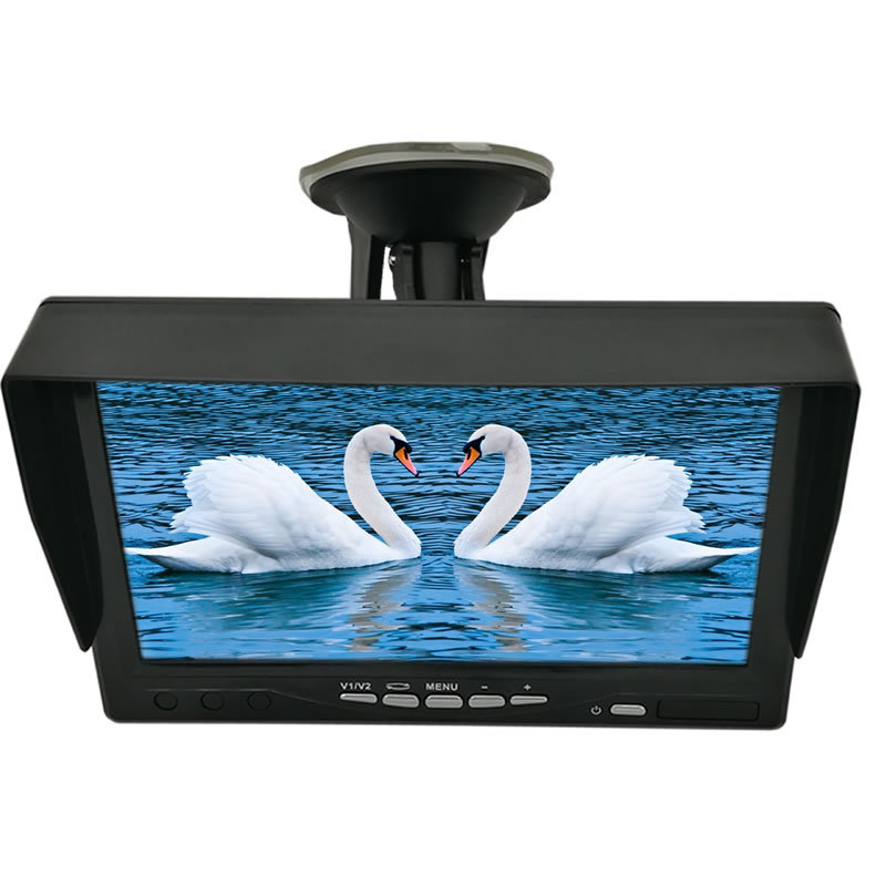 Car display suction cup bracket 7-inch reversing LCD screen