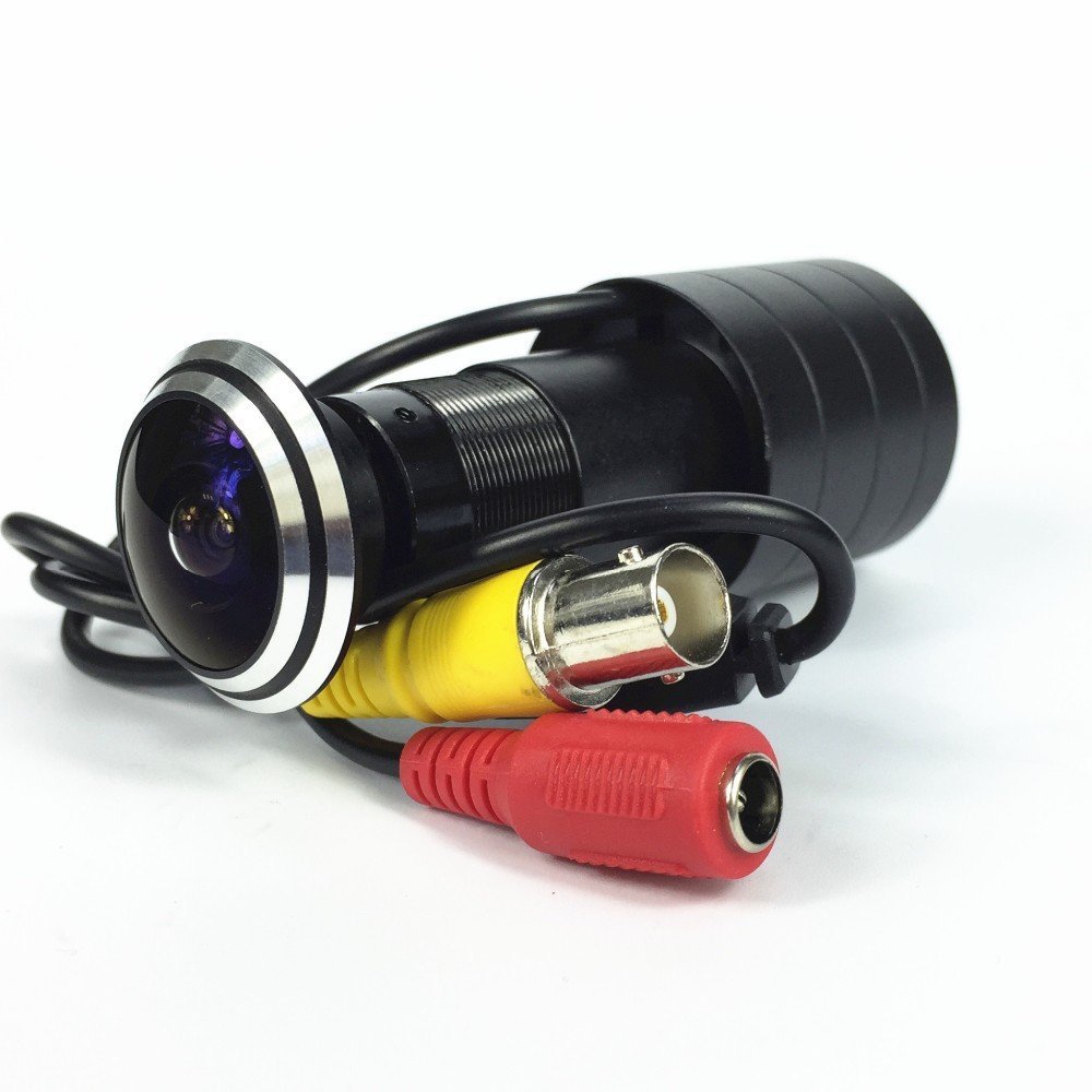 ccd HD large wide angle 1200 line security door big cat eye surveillance camera fish eye probe optional ahd