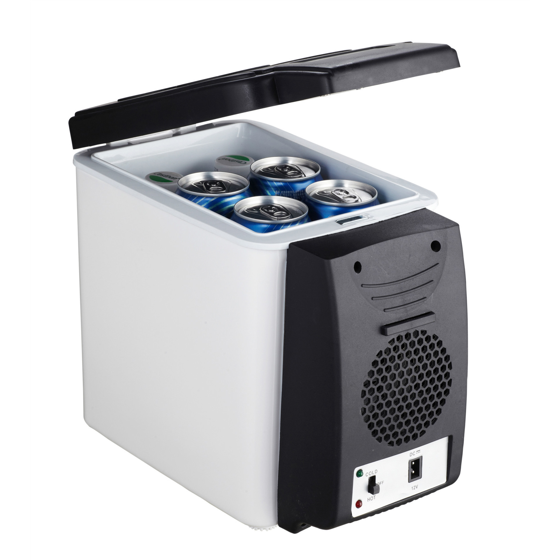6L Car Mini Refrigerator Mini Student Dormitory Home Cooling and Heating Box Cosmetics Breast Milk Insulin Refrigerator Mute