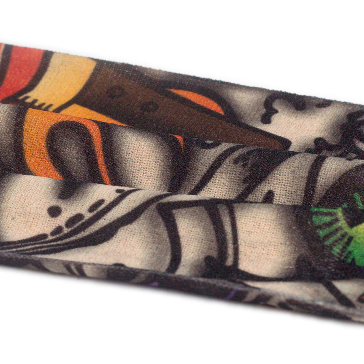 Tattoo Sleeve Flower Arm Tattoo Sleeve Men's and Women's Riding Arm Driving Ice Silk Seamless Sunscreen Sleeve Logo