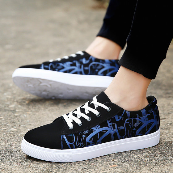Spring and summer 2023 new men's men's shoes Korean fashion student board shoes casual fashion shoes low-top sports shoes wholesale