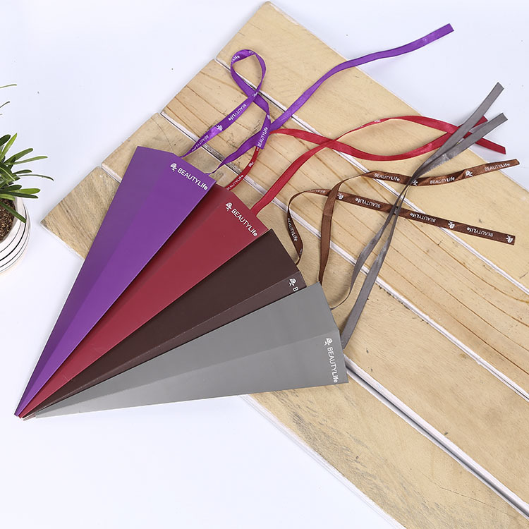 Hot selling Mother's Day single flower gift box flower packaging flower gift bag rose single box triangle