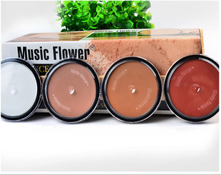 Qincai high-gloss silhouette powder cake nose shadow concealer M4050