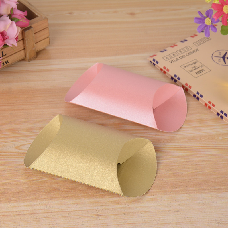 Cute Pillow Print Happy Ziyu Candy Box Pillow Shape Baking Box Christmas Gift Box