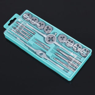 Metric Tap die 20 pieces suit (small frame) tap die set set tap die thread tapping suit