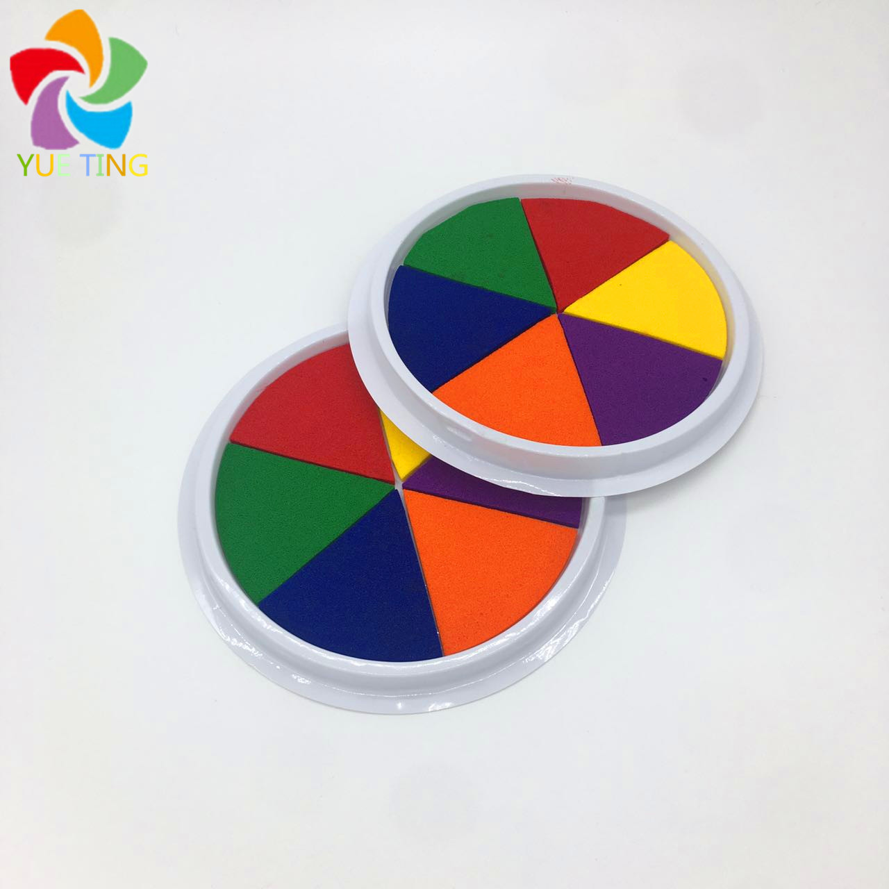 Plastic Sponge color printing pad palm printing pad diy children's washable environmental protection pigment