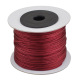 Iron red * 72 paper tube about 0.8mm(100 meters)