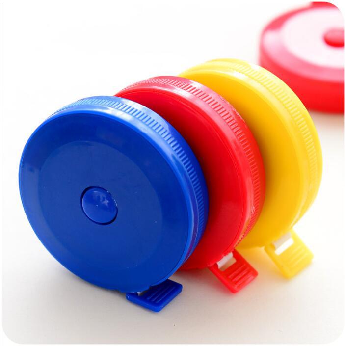 Automatic retractable tape measure multi-purpose plastic tape measuring ruler/cute mini soft ruler printable logoT