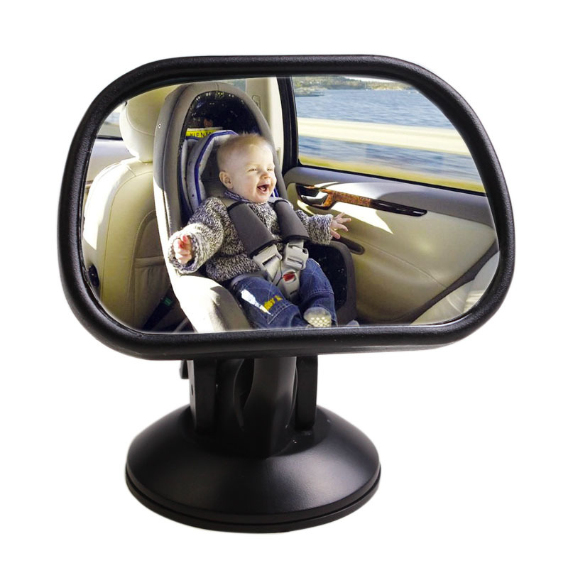Car baby mirror baby mirror rear row observation car Large View mirror back cover explosion-proof film R32-012
