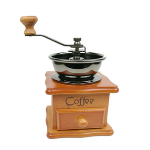 Beech hand wood grinder coffee bean grinder ceramic core household small mill gift wholesale