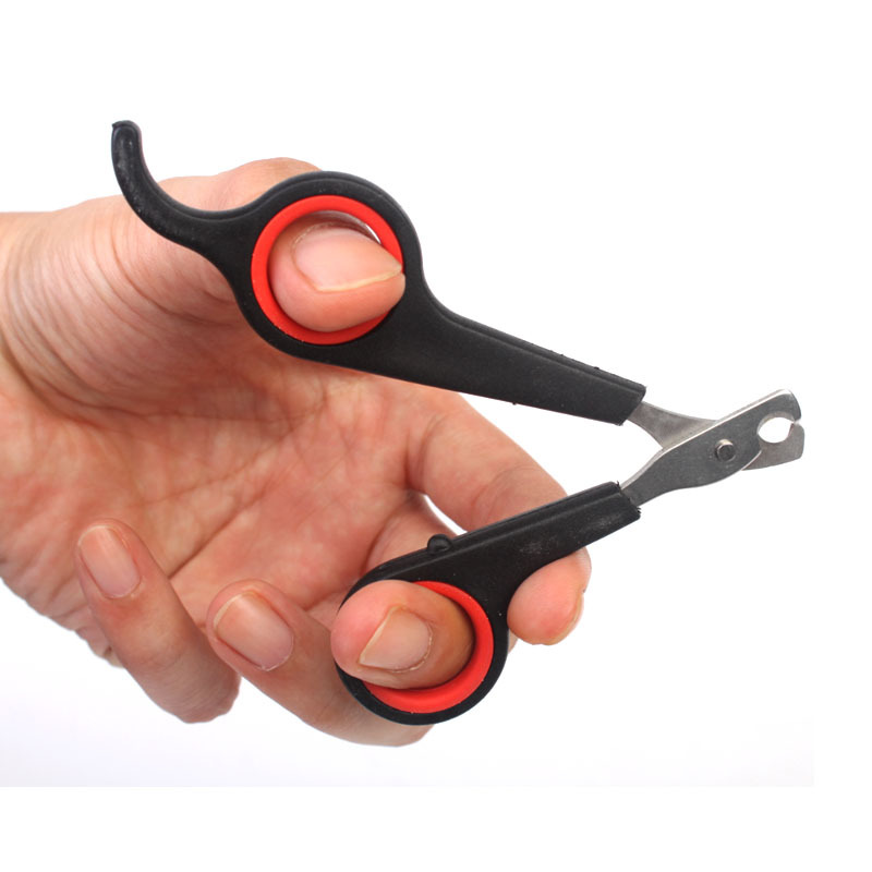 Stainless steel pet nail scissors dog nail clippers cat nail clippers for small and medium dogs pet scissors supplies