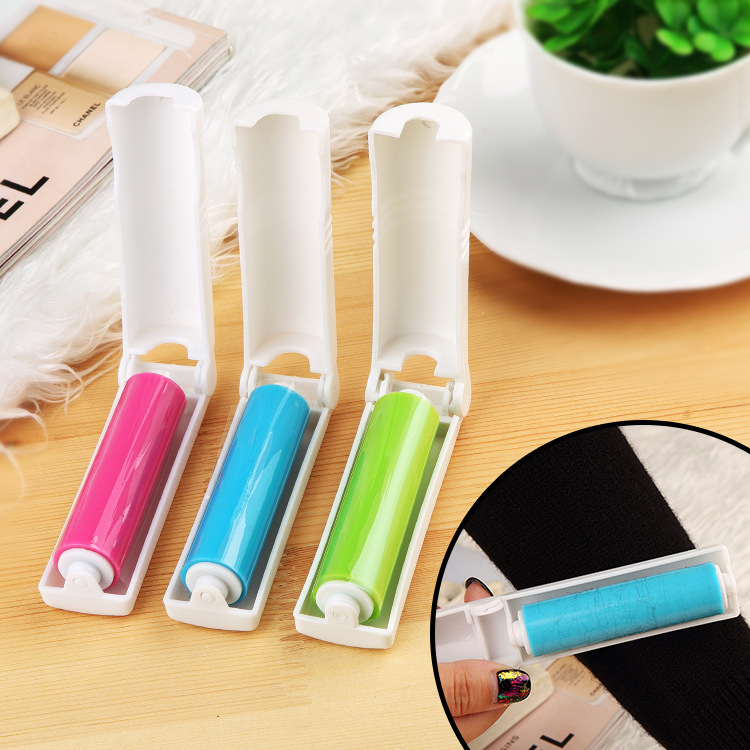 Foldable Washable Hair Sticker Portable Clothing Pet Hair Remover Carpet Bed Sheet Dust Removal Brush