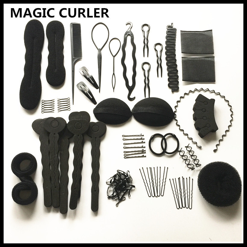 Cross-border Hot Selling 20 Korean Style Hair Curly Hair Bridal Hair Styling Supplies Tools Hair Accessories Set