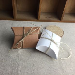 Creative candy box gift box Kraft paper pillow box candy gift box candy box candy box