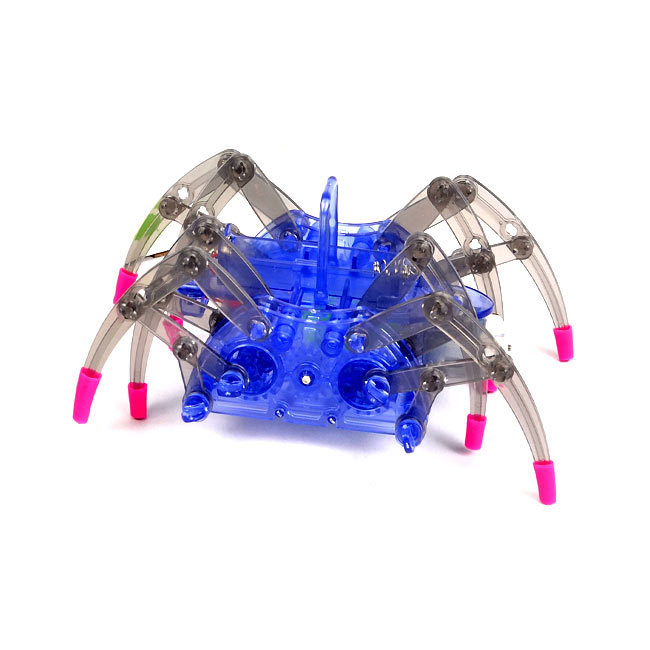New sunshine DIY electric spider robot self-loading children's science and education solar toys