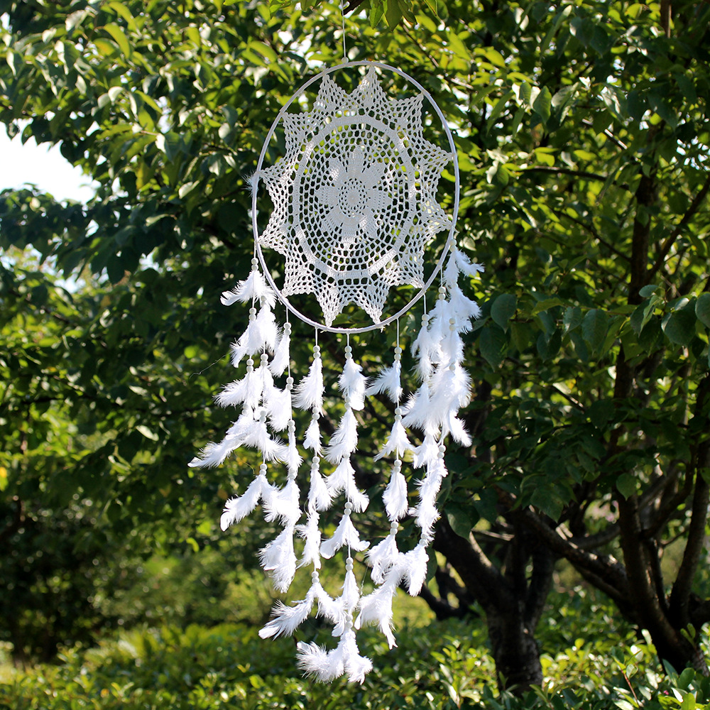 Nordic Style Dream Catcher Net Wall Hanging Wall Decoration Dream Catcher Net Pendant Home Decoration Dream Catcher Net Wedding Decoration Dream Catcher Net