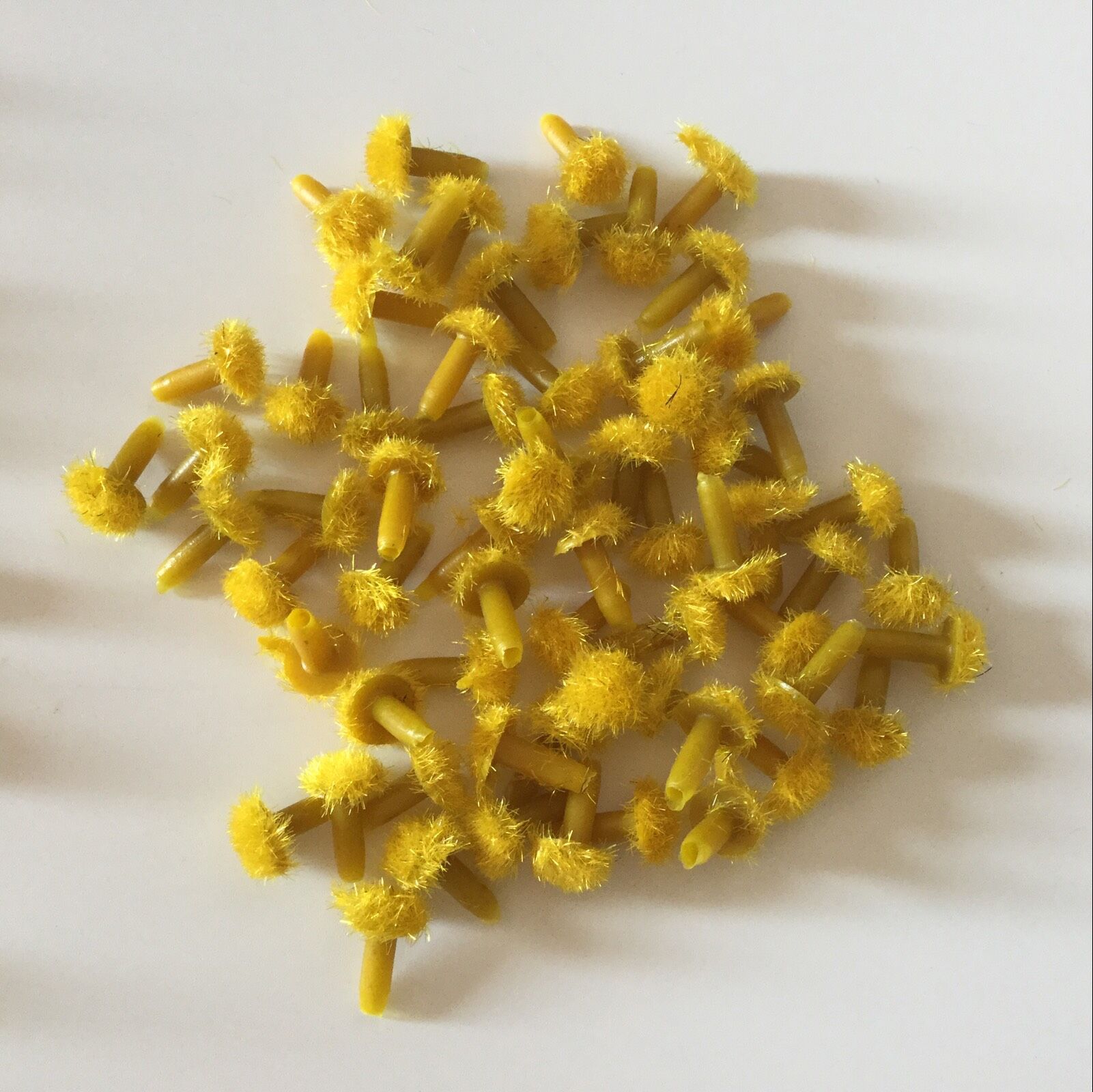 Factory wholesale simulation flower core sunflower heart sun flower heart silk mesh flower stocking flower material accessories 1 pack