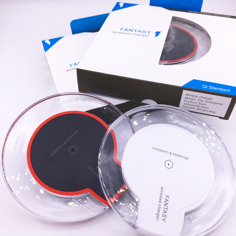 K9 crystal wireless charger mobile phone universal wireless charging e-commerce explosions [a generation of hair]]