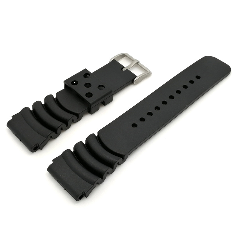 20 22mm 24mm Markable Watch Accessories Wholesale PU Water Ghost Strap