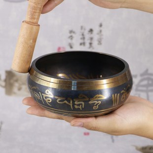 Buddhist tools wholesale Nepal Buddhist sound Bowl Tibet Song bowl yoga meditation bowl Buddhist sound Bowl copper chime ear Song Bowl