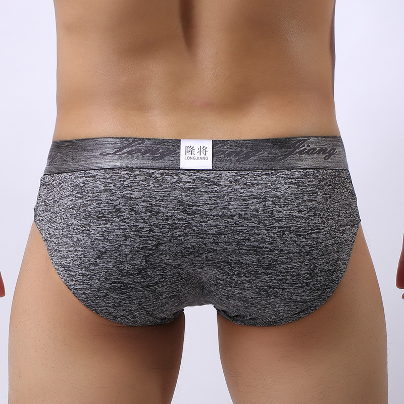 Long will send the new men's sexy mid-waist men's briefs U-convex youth briefs trendy men's 434