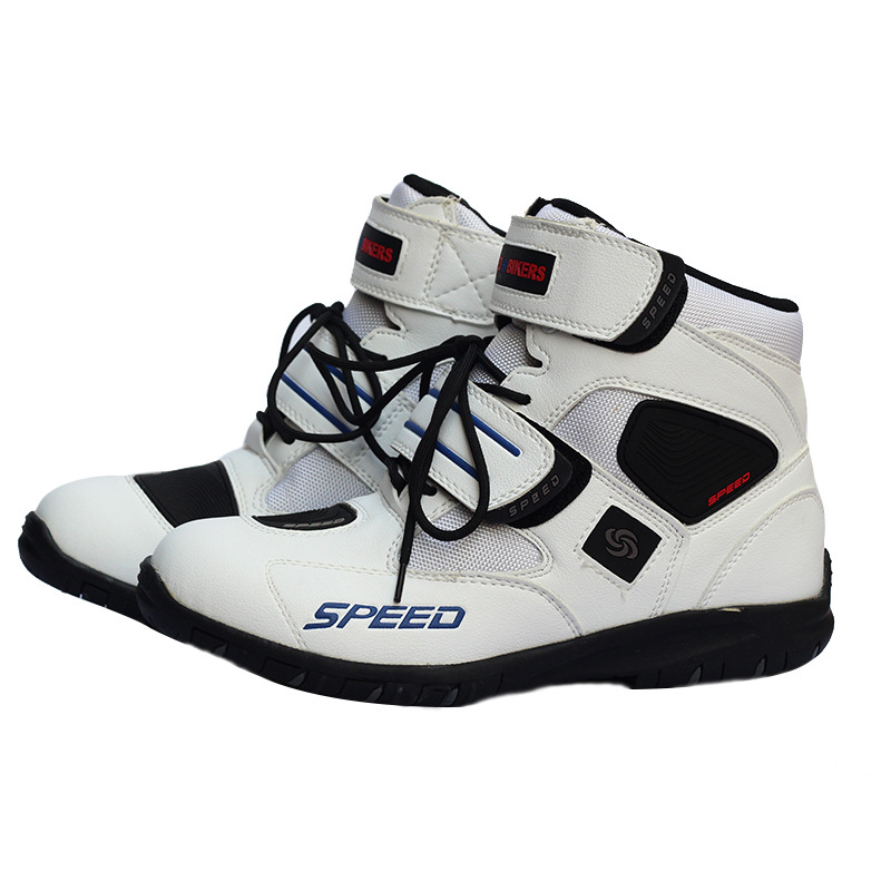 PRO-BIKER Motorcycle Road Boots Men and Women Knight Short Boots Casual Riding Shoes Lightweight Breathable Comfortable