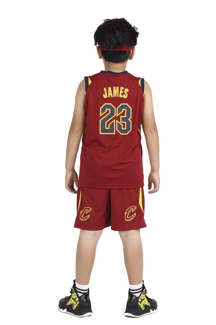 New New Season Children's Wear Knight Basketball Suit Baby James No.23 Jersey Children's Kindergarten Performance