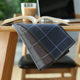 Men's Handkerchief Cotton Sweat Absorbing Handkerchief Thin Business Men's Handkerchief Aige New Style
