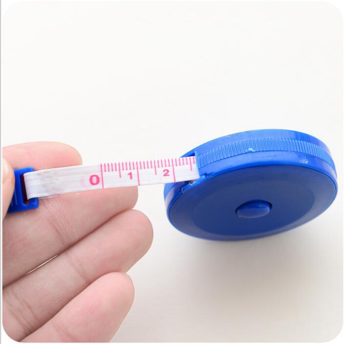 Automatic retractable tape measure multi-purpose plastic tape measuring ruler/cute mini soft ruler printable logoT