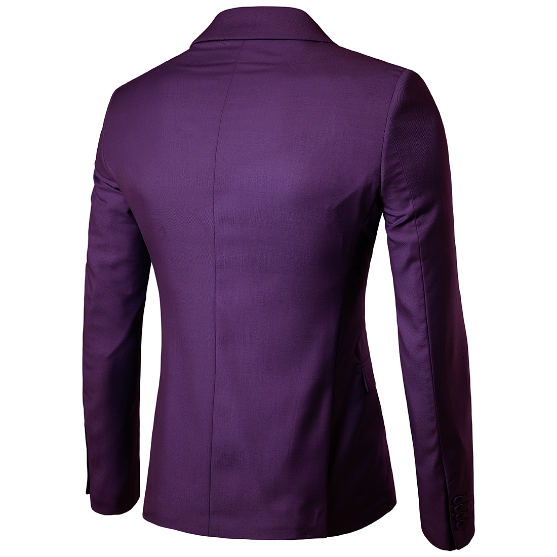 2019 business casual suit man best man wedding one button suit jacket men's 9 colors S-6XL purple