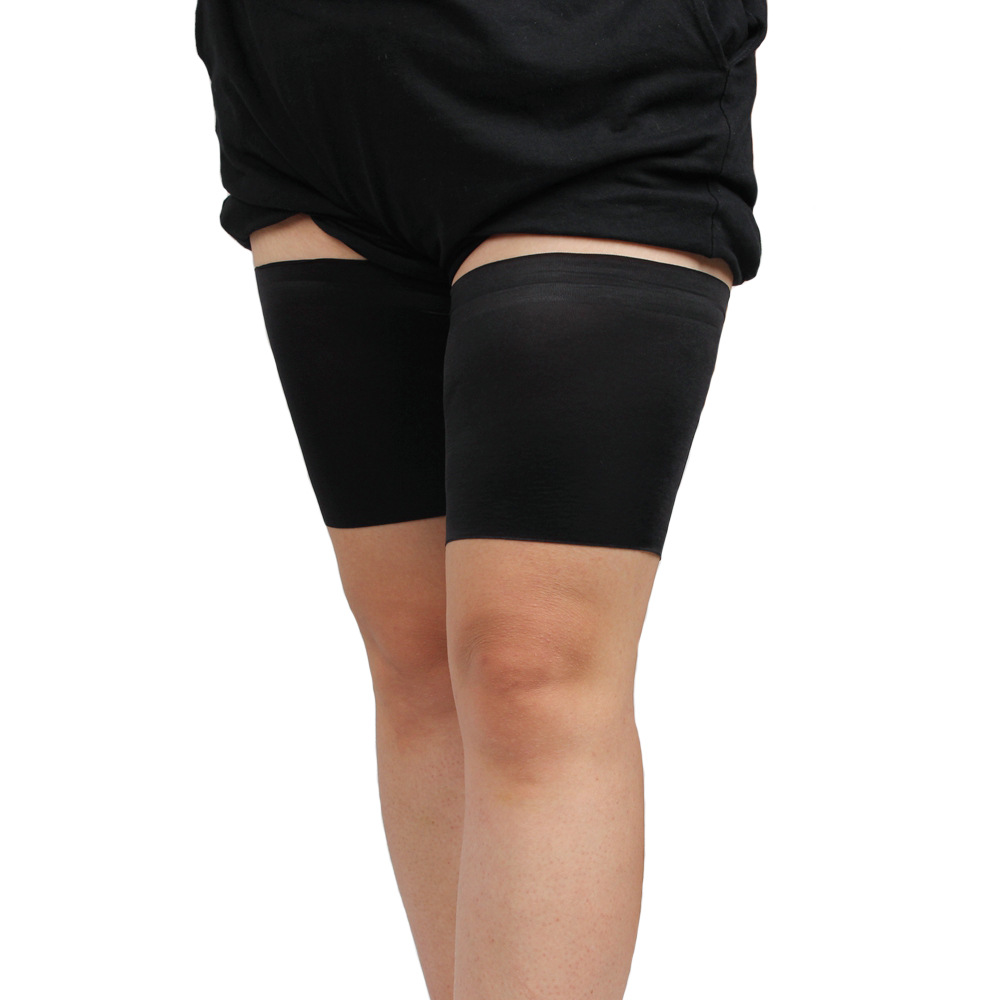 European and American Silicone Anti-slip Socks Cover Elastic Flat Thigh Cover Large Size Anti-friction Leg Cover Leg Belt_voghion.com