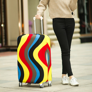 Elastic Luggage Case Password Box Protective Cover Printed Trolley Case Cover Suitcase Dust Cover Luggage Case Cover