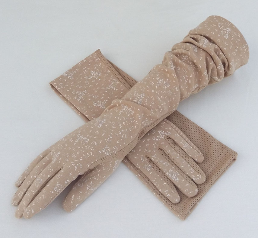 Gants de protection solaire pour femme, été, fins, longs, électriques, protection UV, doigts complets, conduite, cyclisme, printemps et automne, antidérapants, respirants, pur coton_voghion.com