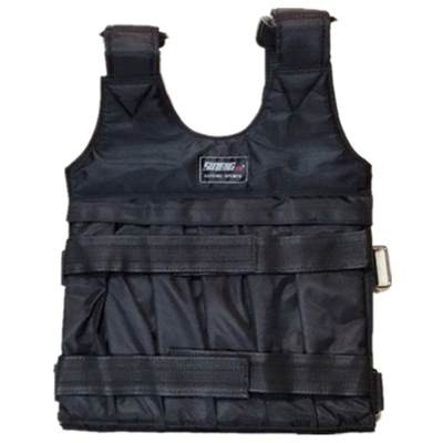 1-50kg steel plate empty vest adjustable weight-bearing sandwear and shoulder pad vest empty vest without steel plate