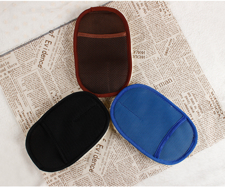 Car special car wash wool plush gloves single-sided thickened imported car cleaning foam bear paw rag cleaning tools