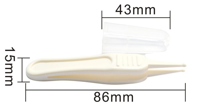 Baby Booger clip baby daily care cleaning tweezers round head clip