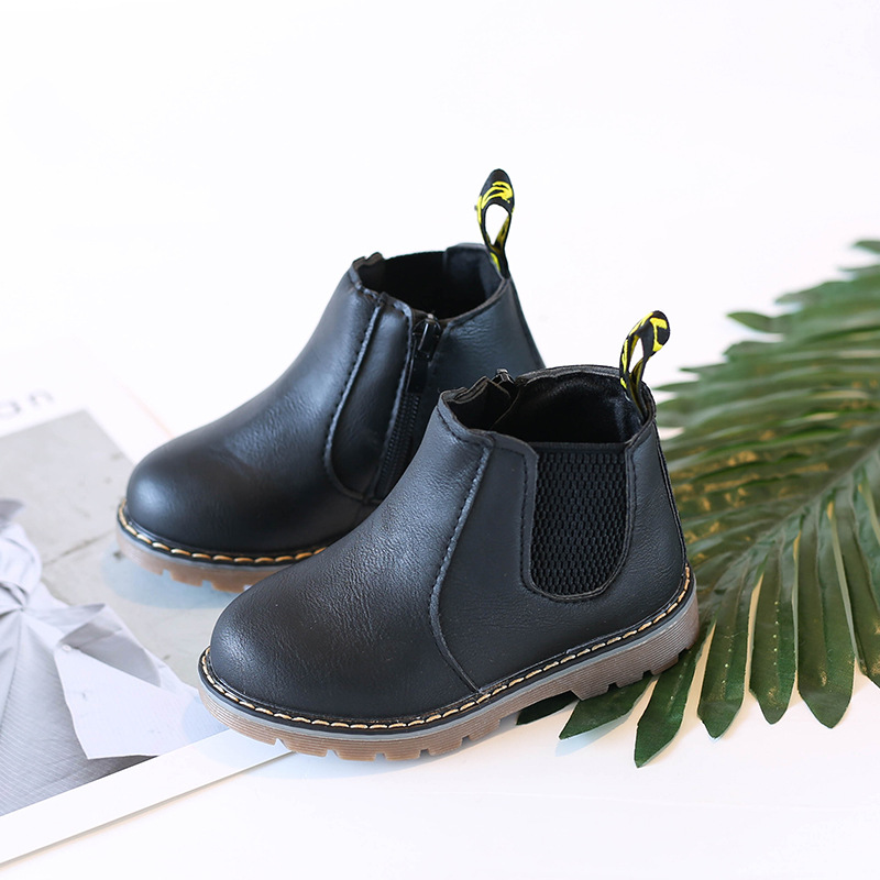 2022 autumn and winter fashion casual Children's Martin boots short boots mid-calf side zipper men and women comfortable factory direct sales