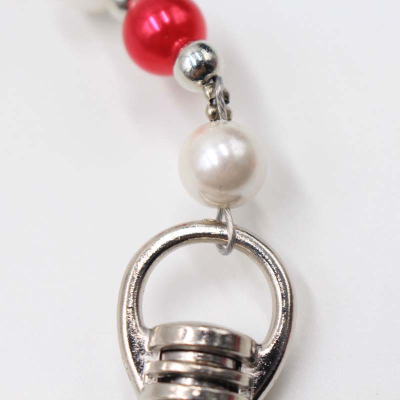 Dog Supplies Beaded Platinum Pearl Leash Pet Chest Strap Leash Teddy Small and Medium Dog Chain