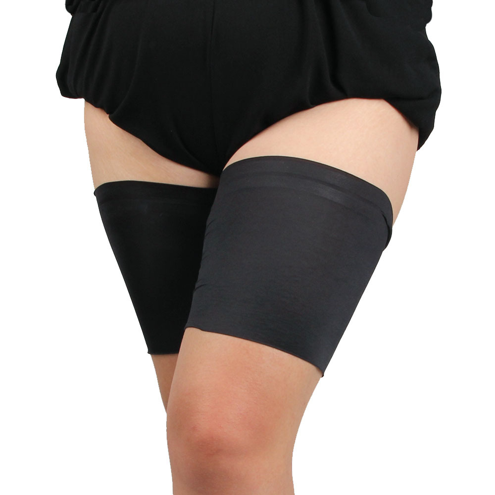 European and American Silicone Anti-slip Socks Cover Elastic Flat Thigh Cover Large Size Anti-friction Leg Cover Leg Belt_voghion.com