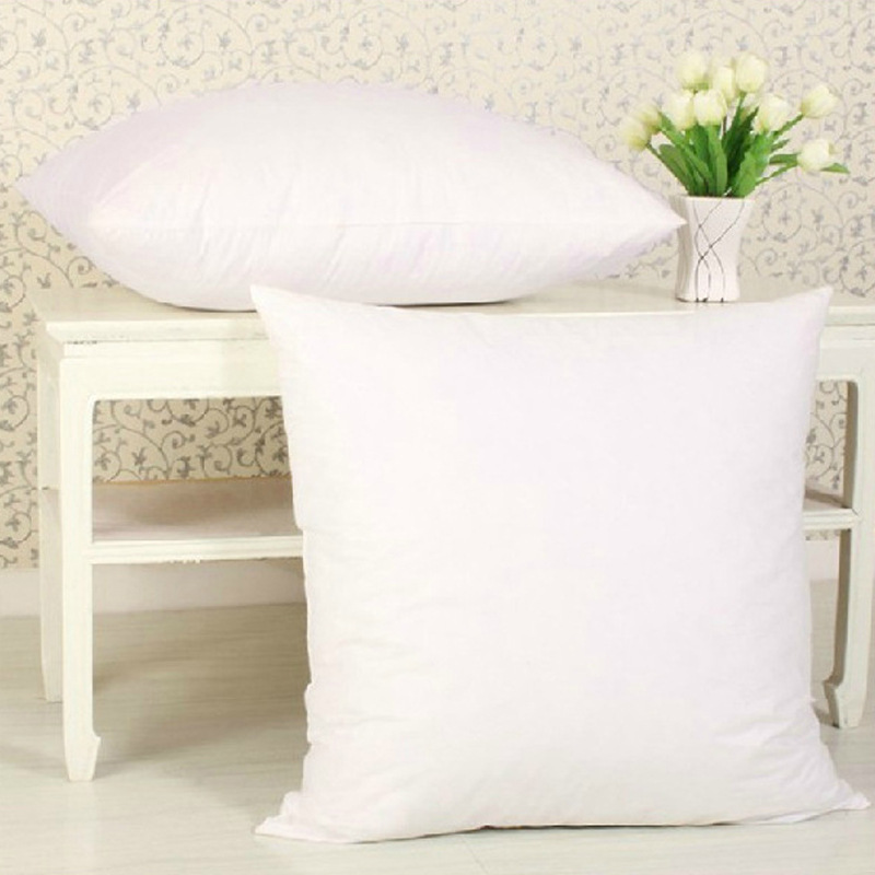 Factory direct polyester cloth sanding this white three-dimensional pp cotton pillow pillow non-woven pillow cushion pillow wholesale