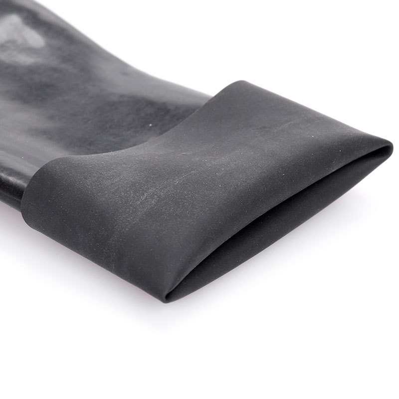 Supply natural latex sexy gloves black mid-barrel patent leather gloves adult European and American sexy gloves wholesale