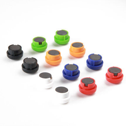 deli Stationery deli 7824 magnetic nail whiteboard magnetic fixed magnetic buckle magnet 20mm 12 PCs/bag